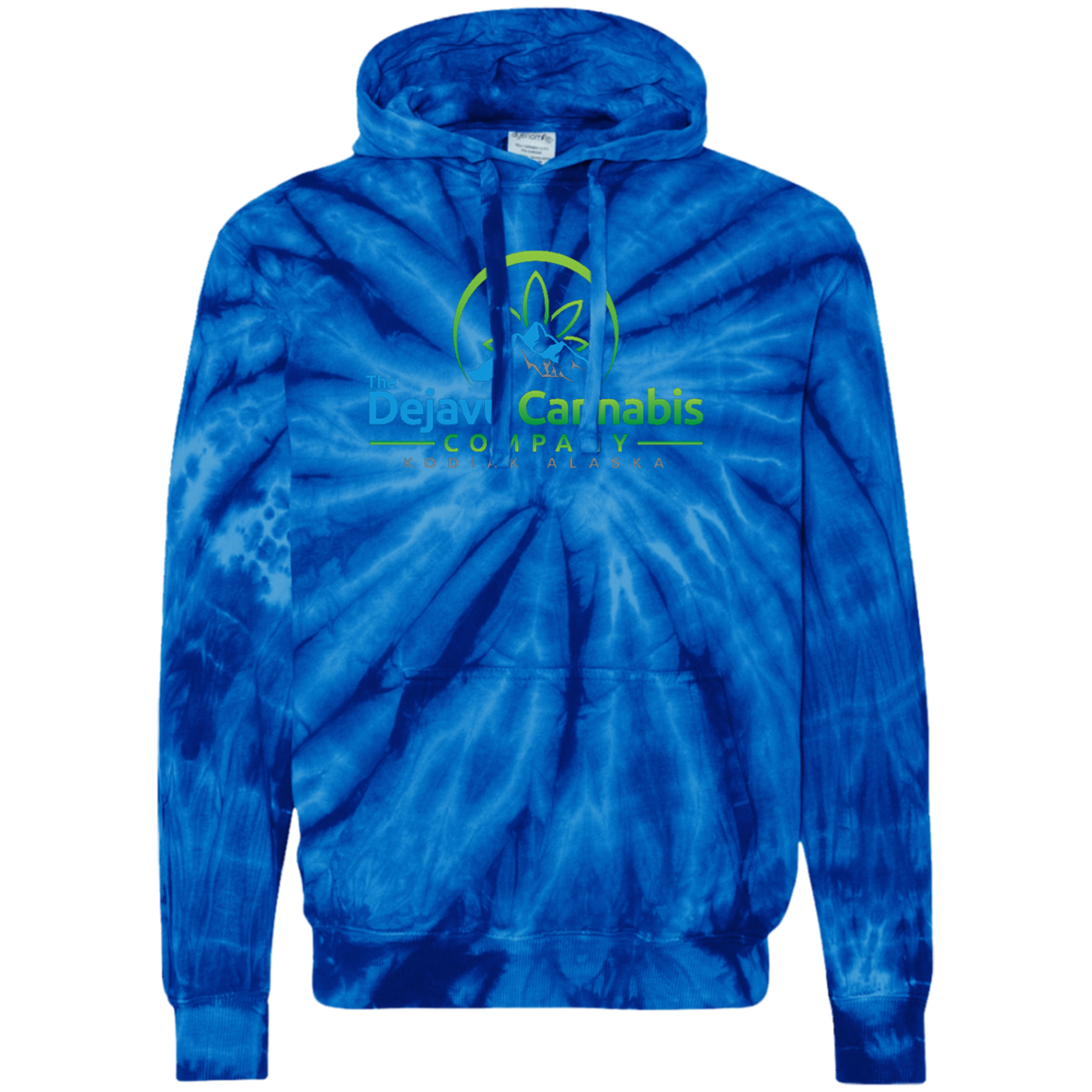 Dejavu Cannabis Company Tie-Dyed Pullover Hoodie