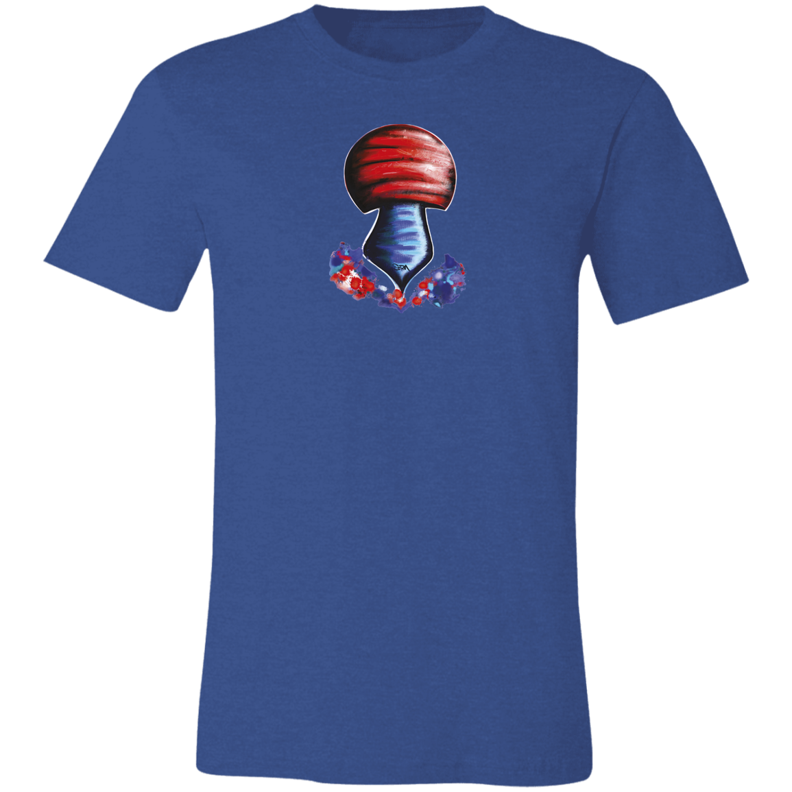 Graffiti Mushroom Unisex Short-Sleeve