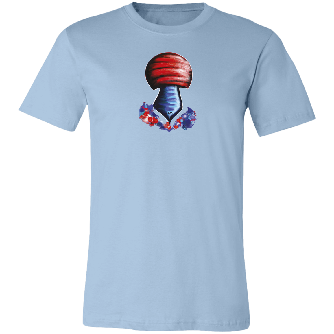 Graffiti Mushroom Unisex Short-Sleeve