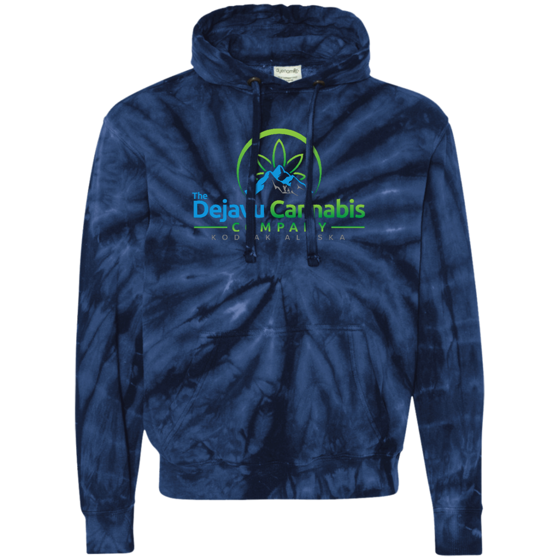 Dejavu Cannabis Company Tie-Dyed Pullover Hoodie
