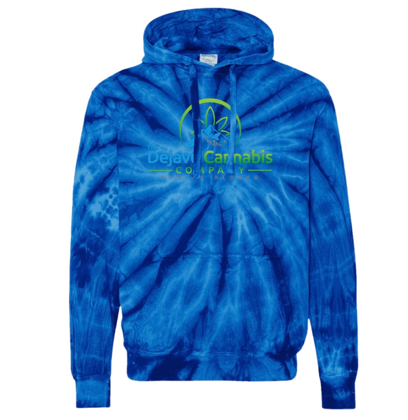 Dejavu Cannabis Company Tie-Dyed Pullover Hoodie