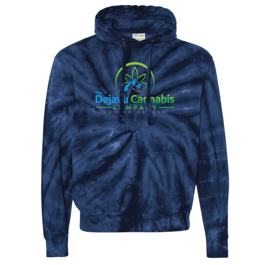 Dejavu Cannabis Company Tie-Dyed Pullover Hoodie