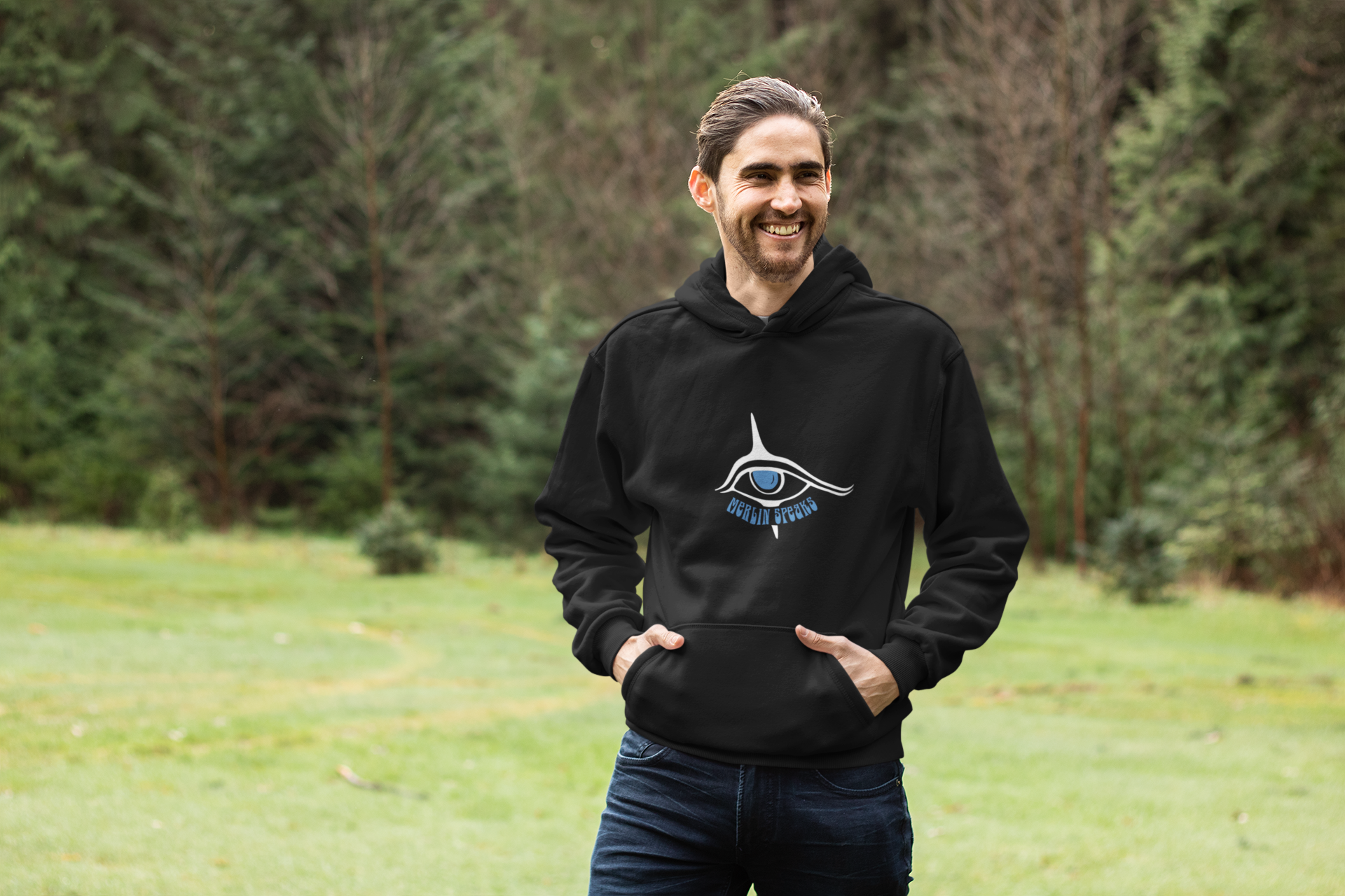 Merlin Speaks Pullover Hoodie