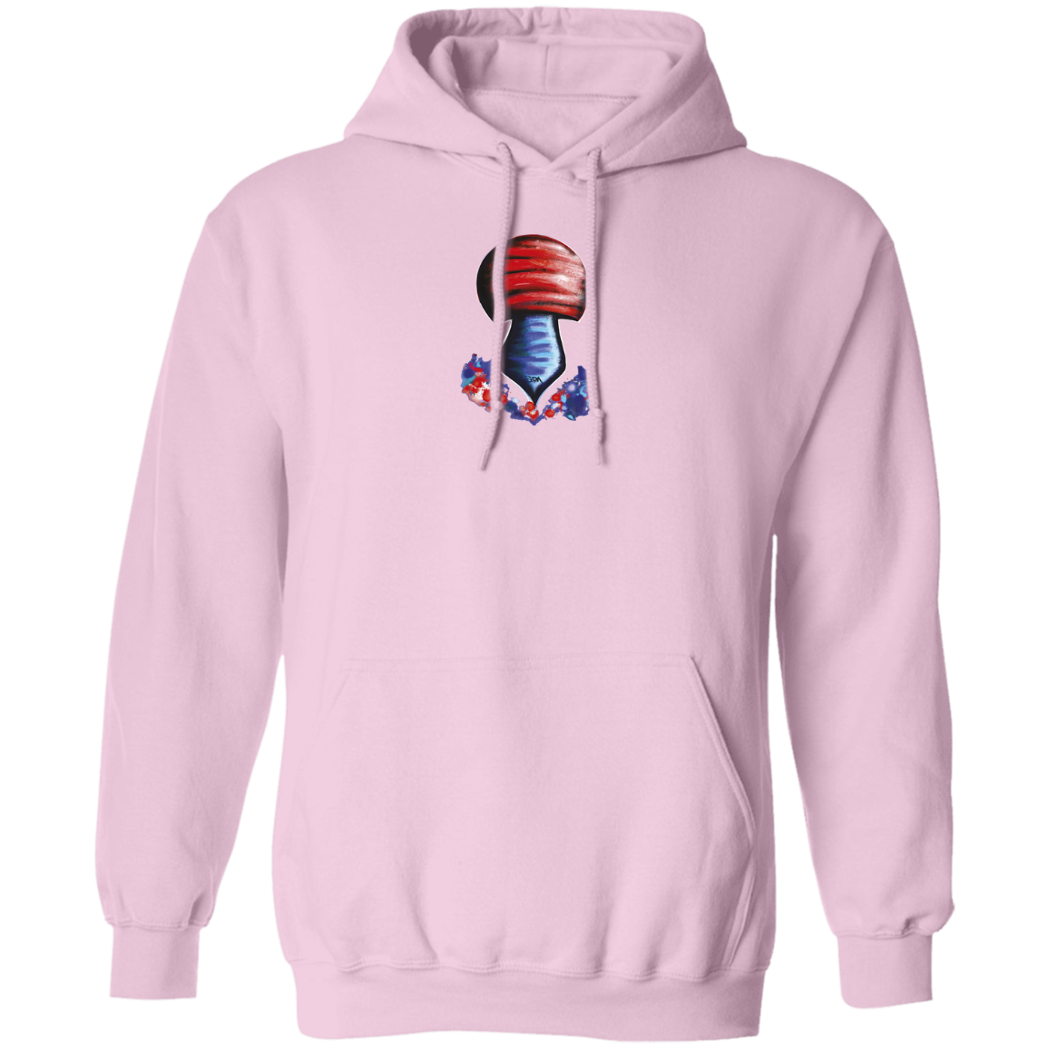 Graffiti Mushroom Pullover Hoodie