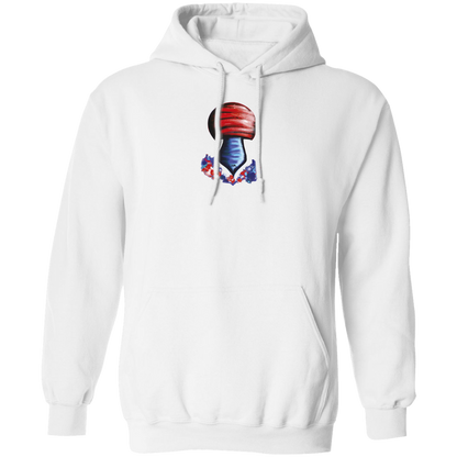 Graffiti Mushroom Pullover Hoodie