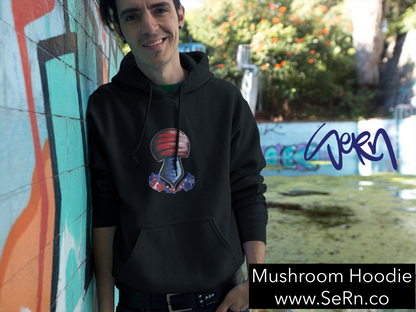 Graffiti Mushroom Unisex Short-Sleeve